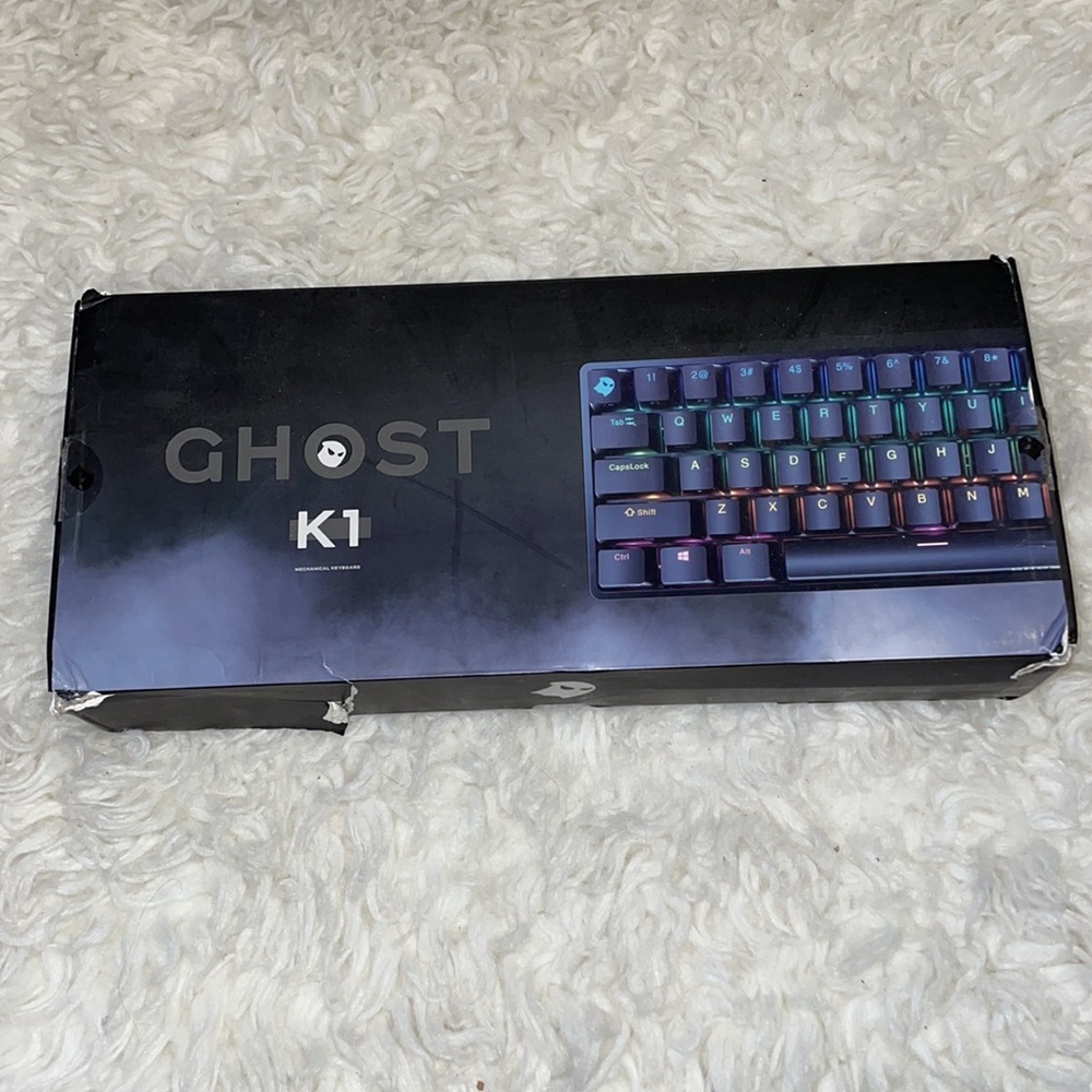 NIB Ghost K1 Wireless LED Keyboard Gaming